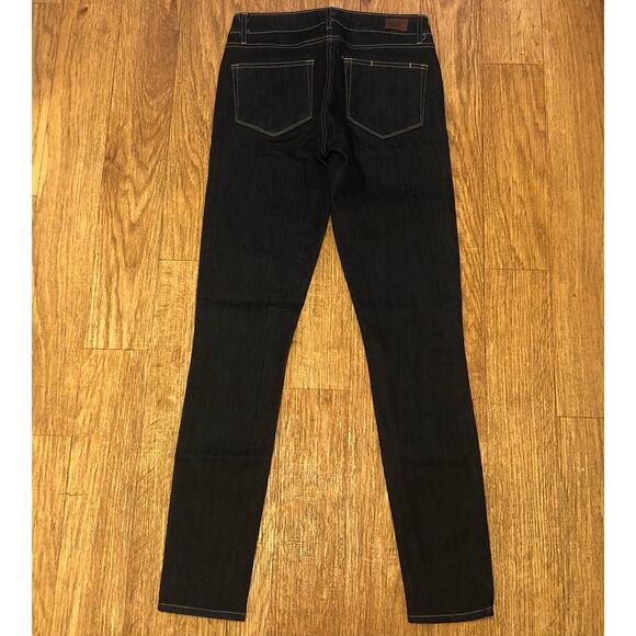 NWOT Paige Blue Dark Wash Skinny Jeans Size 28 - Picture 6 of 9